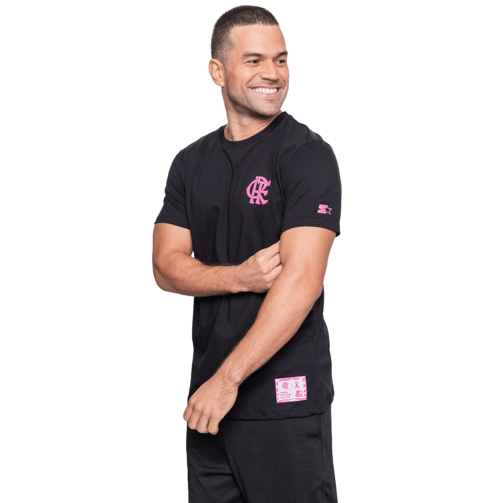 Camisa Flamengo Outubro Rosa Starter 2024