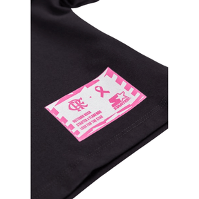 Cropped Flamengo Outubro Rosa Starter 2024