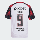 Manto Flamengo Jogo 2 Adidas 2025 - Pedro 9