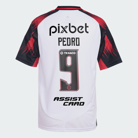 Manto Flamengo Jogo 2 Adidas 2025 - Pedro 9